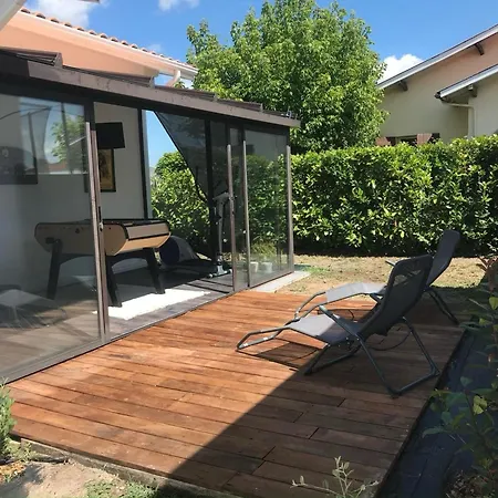 Maison Familiale A Biscarrosse, Pres Des Commerces, Avec Terrasse Et Wifi, Pour 6 Personnes - Fr-1-319-618 בית נופש